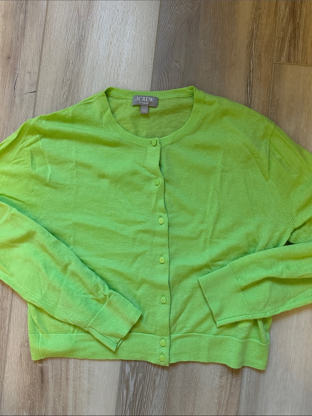 J Crew Featherweight Cashmere Cardigan